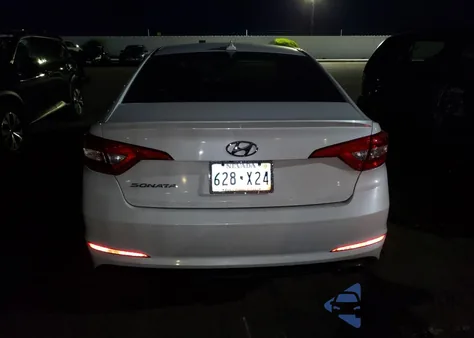 2016 Hyundai Sonata Se из США, поврежденный, VIN 402813